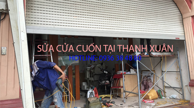 Sửa cửa cuốn tại Thanh Xuân